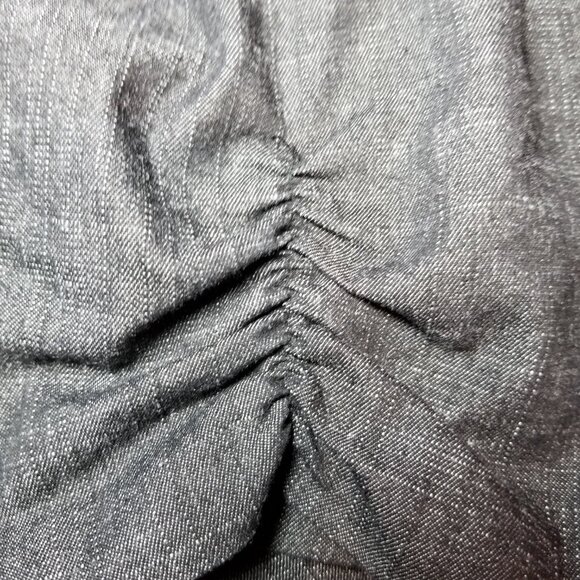 DressBarn Blue Short Sleeve Blazer Jacket Womens Plus Size 1X Workwear City - Picture 6 of 9